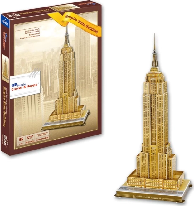 3D παζλ Empire State Building - CLEVER & HAPPY