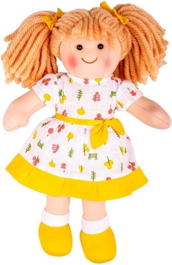 Υφασμάτινη κούκλα Zoe από Bigjigs Toys 28 cm