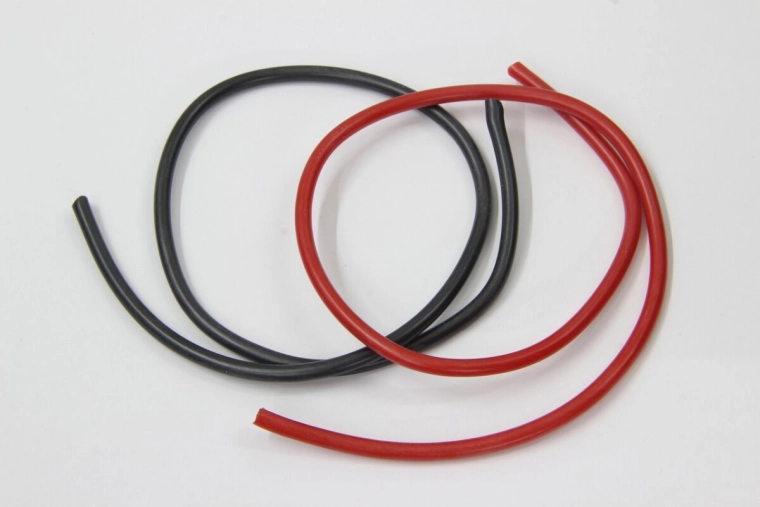 Καλώδια σιλικόνης 1,5 mm² 1 m κόκκινα/μαύρα