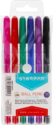 Στυλό διαρκείας Starpak, 6 χρώματα