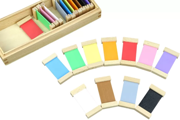 Χρωματιστές πλάκες 2 – διευρυμένο σετ Moyo Montessori