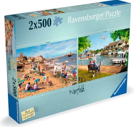 Παζλ Ravensburger Picturesque Landscapes αρ. 2: Norfolk 2×500 κομμάτια