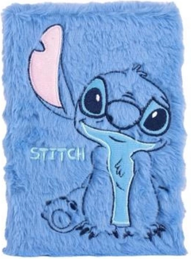 Λούτρινο σημειωματάριο Stitch A5