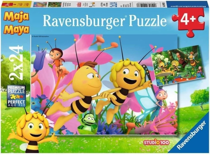 Παζλ Ravensburger Μέλισσα Μάγια 2x24 κομμάτια