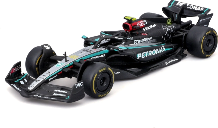 Bburago 1:43 mercedes-amg f1 w15 performance 2024 lewis hamilton