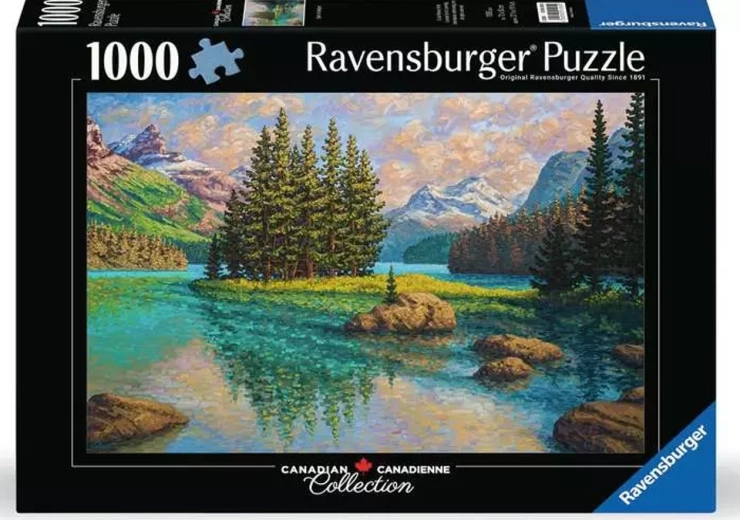 Παζλ Ravensburger Canadian Collection: Το Πνεύμα του ποταμού Maligne 1000 κομμάτια