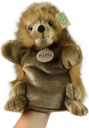 Λούτρινη μαριονέτα σκαντζόχοιρος 25 cm ECO FRIENDLY RAPPA