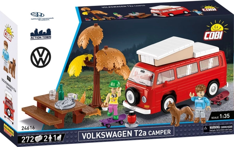 Cobi Volkswagen T2a camper κατασκευαστικό σετ 1:35 (272 κομμάτια)