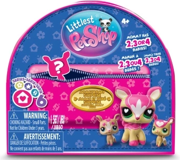 Φιγούρες Littlest Pet Shop μαμά και μικρά