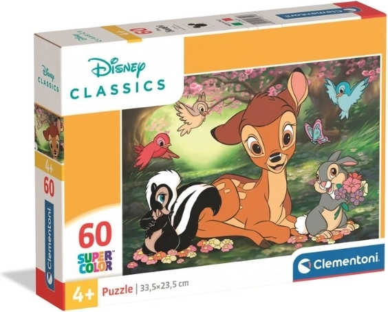 Παζλ Clementoni SuperColor Bambi 60 κομμάτια