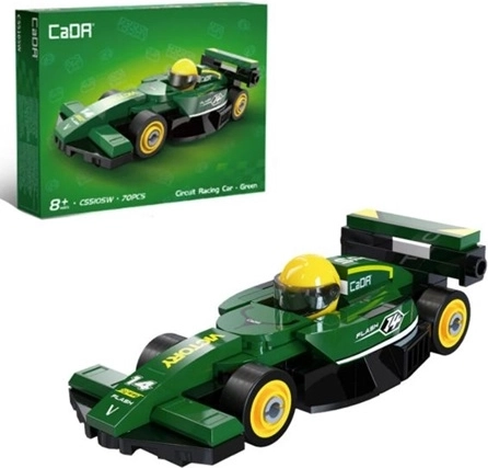 Κατασκευαστικό σετ Cada σπορ αυτοκίνητο Circuit Racing Car πράσινο