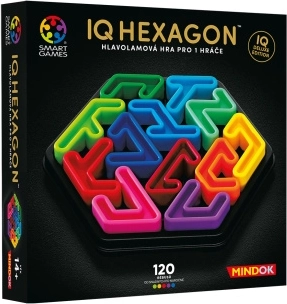 Smart Games IQ Deluxe Hexagon – λογικό επιτραπέζιο παιχνίδι