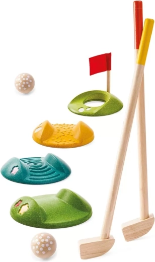 PlanToys μίνι σετ γκολφ για παιδιά