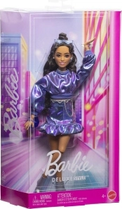 Barbie deluxe μοντέλο με μπλε φόρεμα