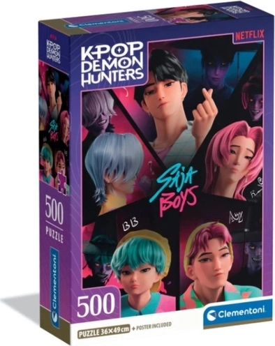 Παζλ CLE 500 κομμάτια K-Pop Demon Hunters – Saja Boys