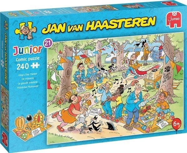 JUMBO Παζλ Jan van Haasteren Junior Βασιλική αγορά 240 κομμάτια