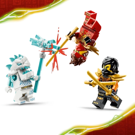 Οι ήρωες NINJAGO εναντίον του Παγωμένου Τέρατος