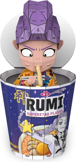 FDP K-POP ποτήρι ramen με φιγούρα Rumi (Demon Hunters) – παζλ 3D - 1 τεμάχιο