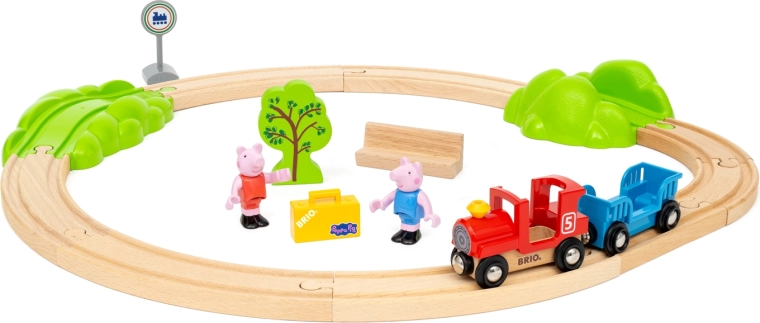 BRIO World σιδηρόδρομος Peppa Pig