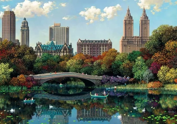 Παζλ RAVENSBURGER Central Park στη Νέα Υόρκη 1000 κομμάτια