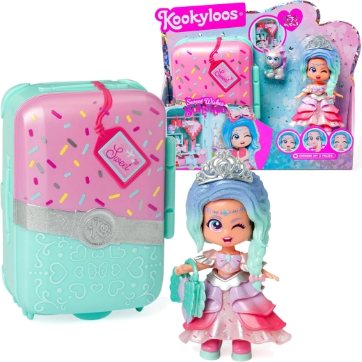 KookyLoos Sweet wishes βαλιτσάκι με κούκλα και αξεσουάρ