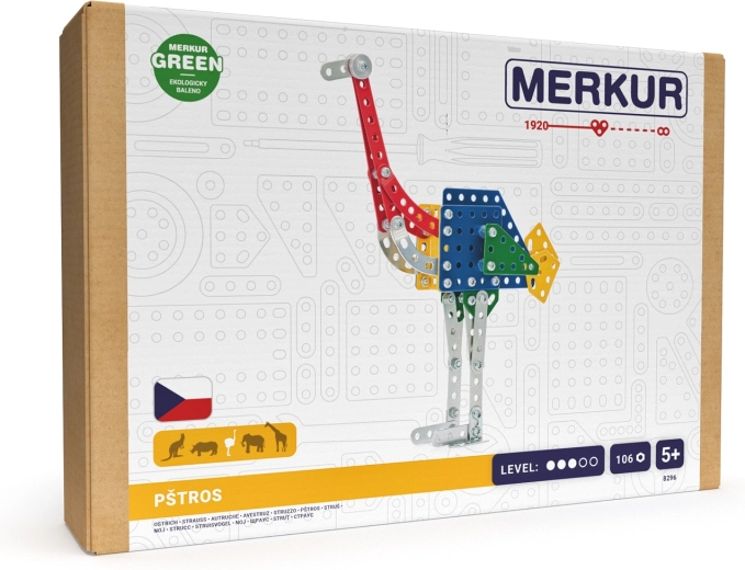 Merkur Zoo – στρουθοκάμηλος, 106 τεμάχια