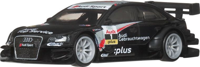 Hot Wheels Premium Κλασικά αυτοκίνητα Aero Styles Audi A4 2008 μαύρο 1:64