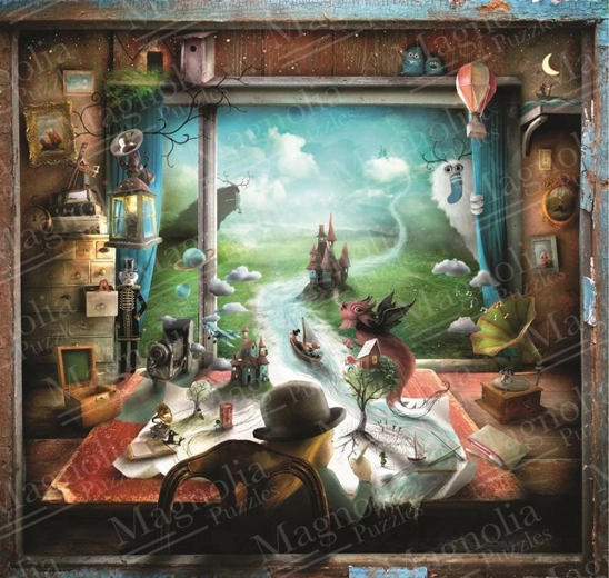 Παζλ Magnolia – το τραπέζι της γιαγιάς, 1023 κομμάτια