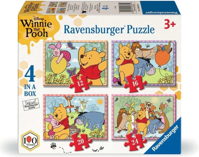 Παζλ Ravensburger Winnie the Pooh 4 σε 1 (12, 16, 20, 24 κομμάτια)
