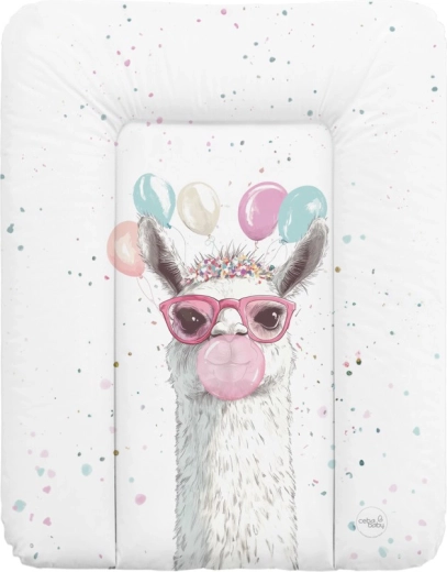 Ceba Baby μαλακή αλλαξιέρα Basic Crazy Lama 50 × 70 cm
