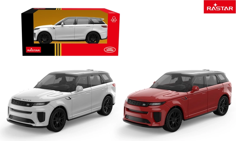 Μεταλλικό αυτοκινητάκι Range Rover Sport SV Rastar 1:43 λευκό