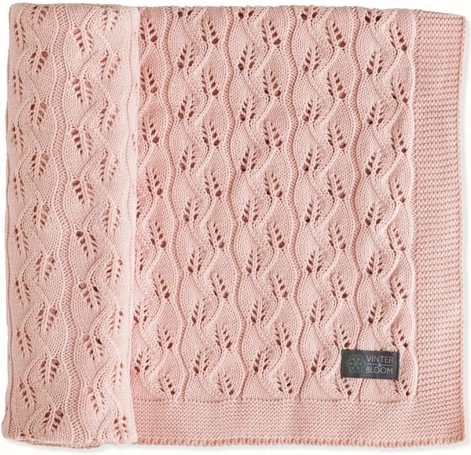 Vinter & Bloom κουβέρτα Moment Organic cloud pink