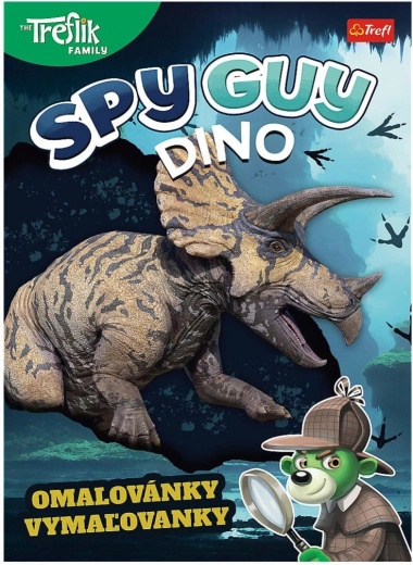 Βιβλίο ζωγραφικής Spy Guy Dino 20 × 27,5 cm