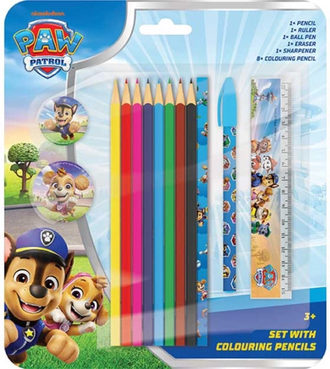 Σετ γραφής με ξυλομπογιές Paw Patrol