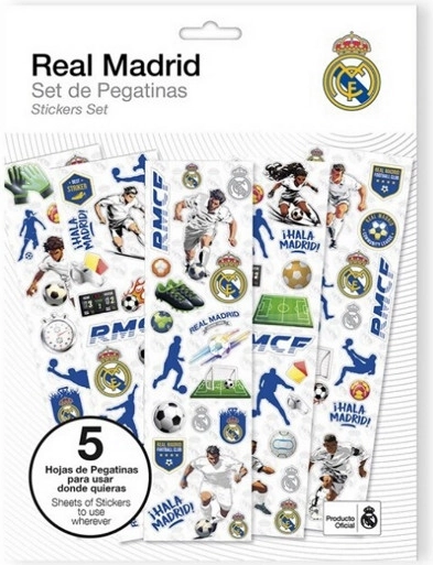 Αυτοκόλλητα REAL MADRID – σετ 92 τεμ.