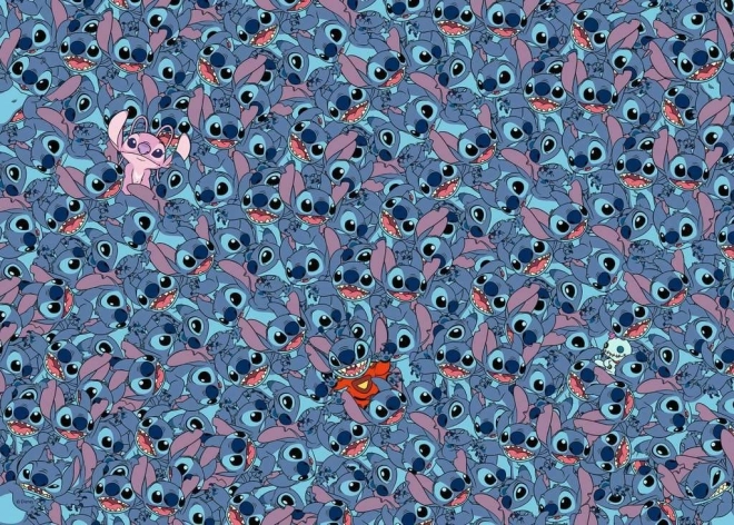 Παζλ 1000 κομματιών DISNEY Stitch Challenge RAVENSBURGER
