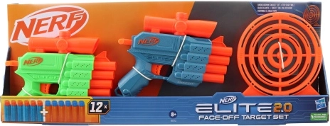 Nerf Elite 2.0 Face Off Target Set – σετ δύο blaster με στόχο