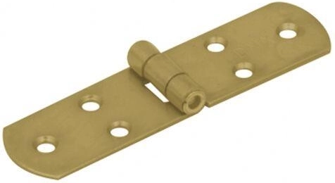 Γαλλικός μεντεσές 120 × 33 × 2,5 mm κίτρινο γαλβανισμένος