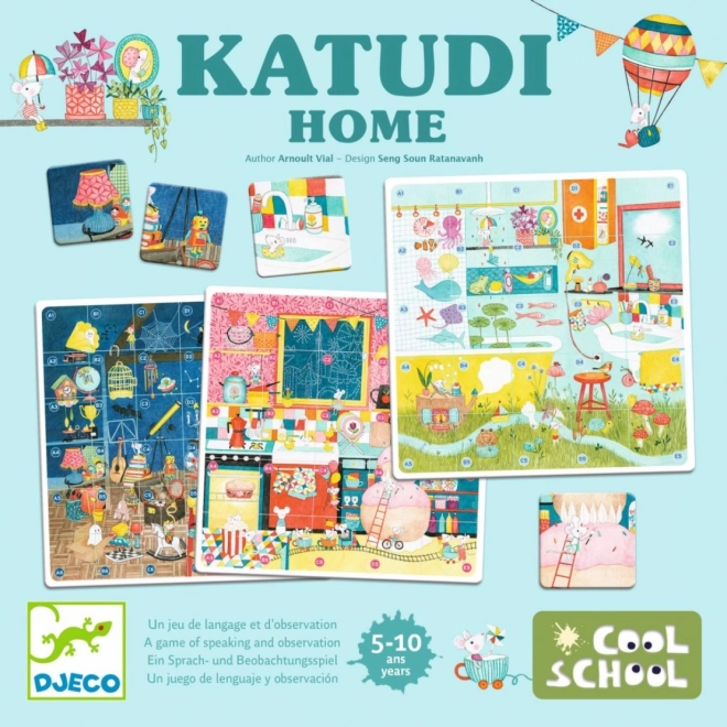 Επιτραπέζιο παιχνίδι Cool School Katudi Home