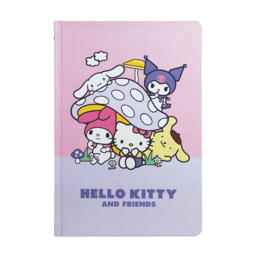 Hello Kitty και φίλοι μπλοκ A5 Mushroom