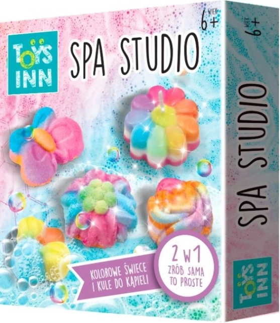 Δημιουργικό σετ SPA Studio Flower – κατασκευή κεριών και βομβών μπάνιου