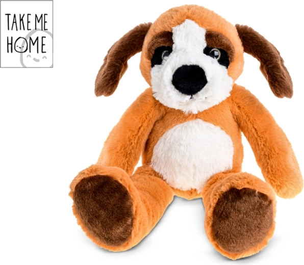 Λούτρινο σκυλάκι Take Me Home 35 cm