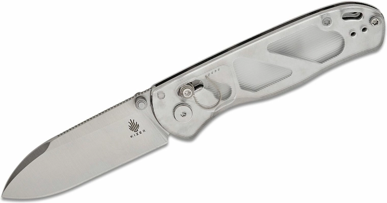 Kizer Drop Bear πτυσσόμενο μαχαίρι 7,6 cm, σατέν, ακρυλικό