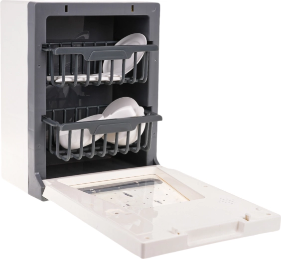 Αποσπώμενο καλάθι και πλούσια αξεσουάρ