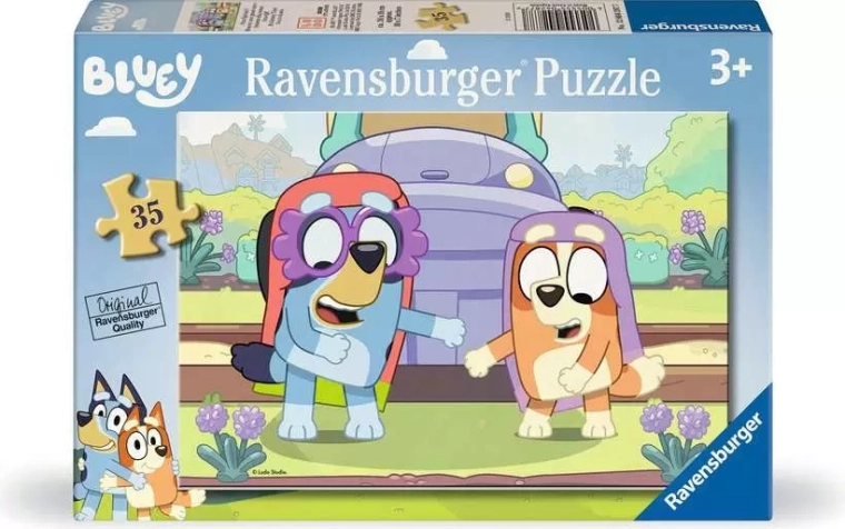 Παζλ Ravensburger Bluey – επίσκεψη στη γιαγιά, 35 κομμάτια