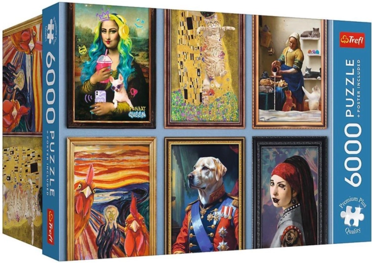 Παζλ Trefl Premium Plus Fun Art Collection 6000 κομμάτια