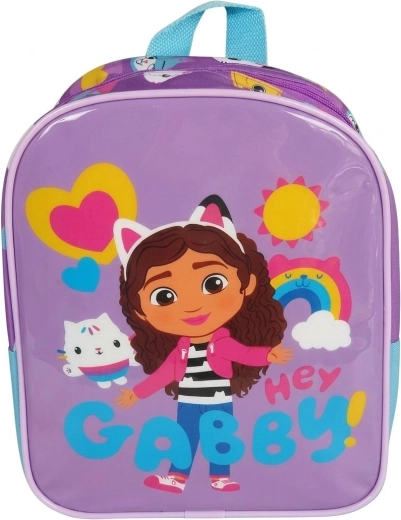 Προσχολικό σακίδιο πλάτης Gabby’s Dollhouse μωβ