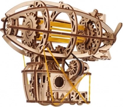 Ugears 3D ξύλινο μηχανικό παζλ Steampunk airship