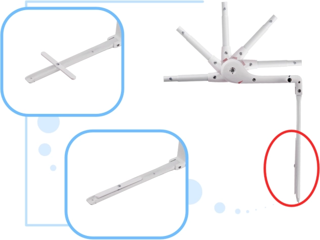 Ανακλινόμενος μηχανισμός με ασφάλεια