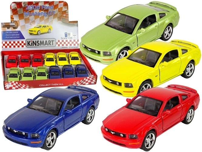 Μεταλλικό αυτοκίνητο Ford Mustang GT 2006 1:38 με μηχανισμό pull-back